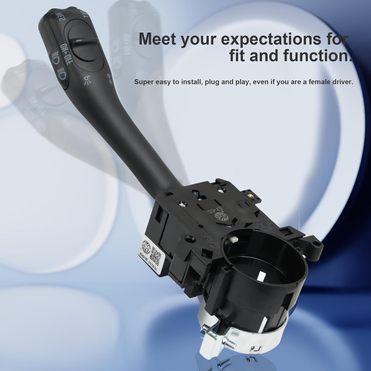 Stuurschakelaar voor Golf 4,1J1970011F tuimelschakelaar, compatibel met Bo-ra Galaxy Pa-ssat B5.5 Shar-an 7M New Beetle Alhambra Superb