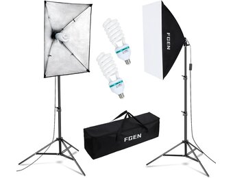 FGen Softbox Studioset 2x 50x70cm | -27% Korting