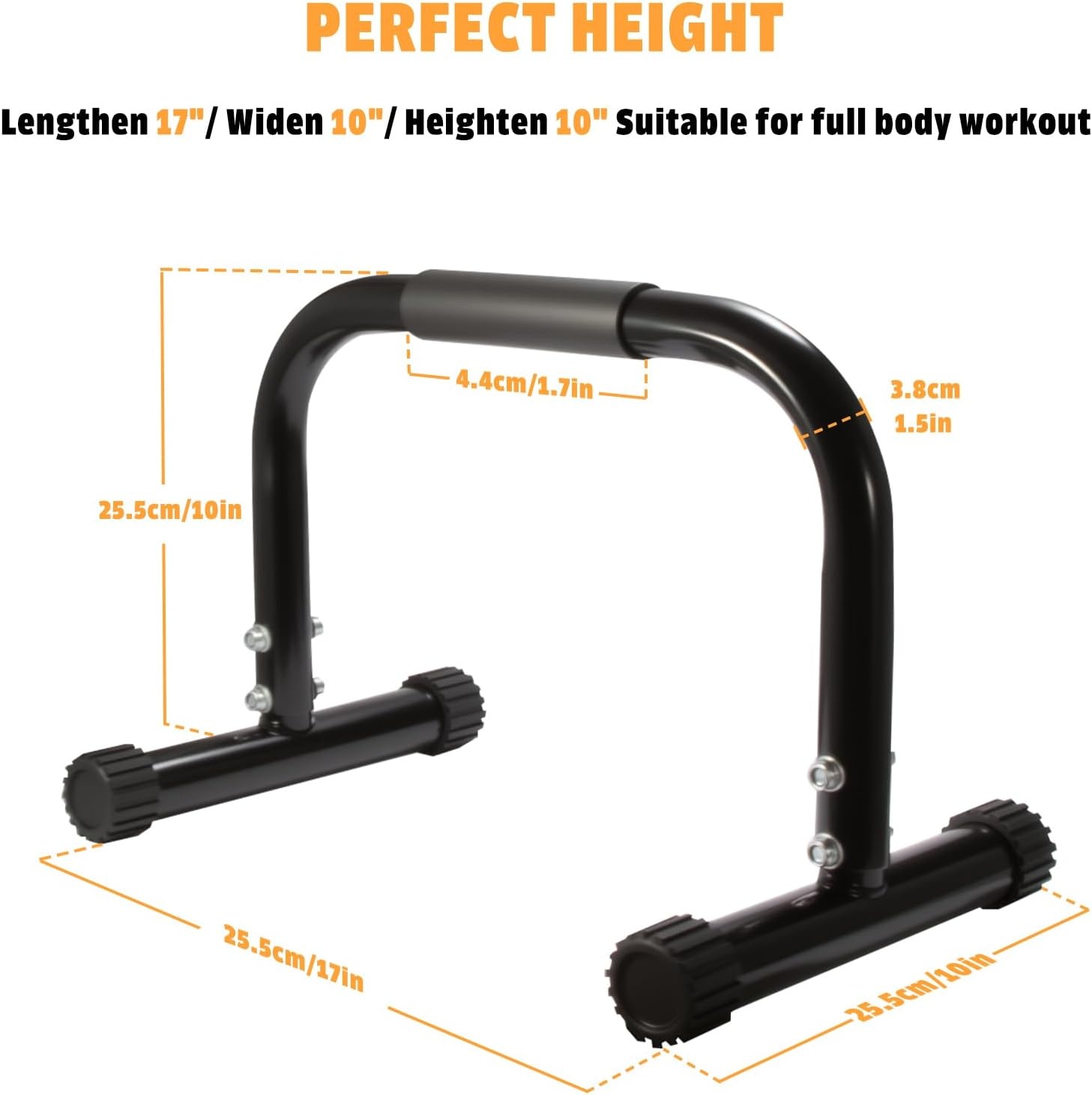 Parallettes Bar Ligsteungrepen - 56% Korting!