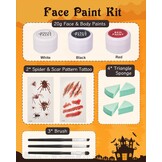 Lictin Face & Body Paint Kit 3 Kleuren - 12% Korting!