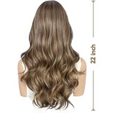 Sapphirewigs Bruine Golvende Kantpruik - 32% Korting!