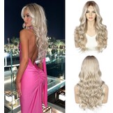 Sapphirewigs Bruine Golvende Kantpruik - 32% Korting!