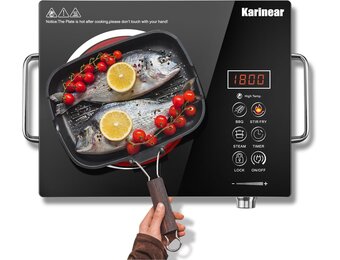 Karinear Keramische Kookplaat: Draagbaar, 2000W, 32% Korting