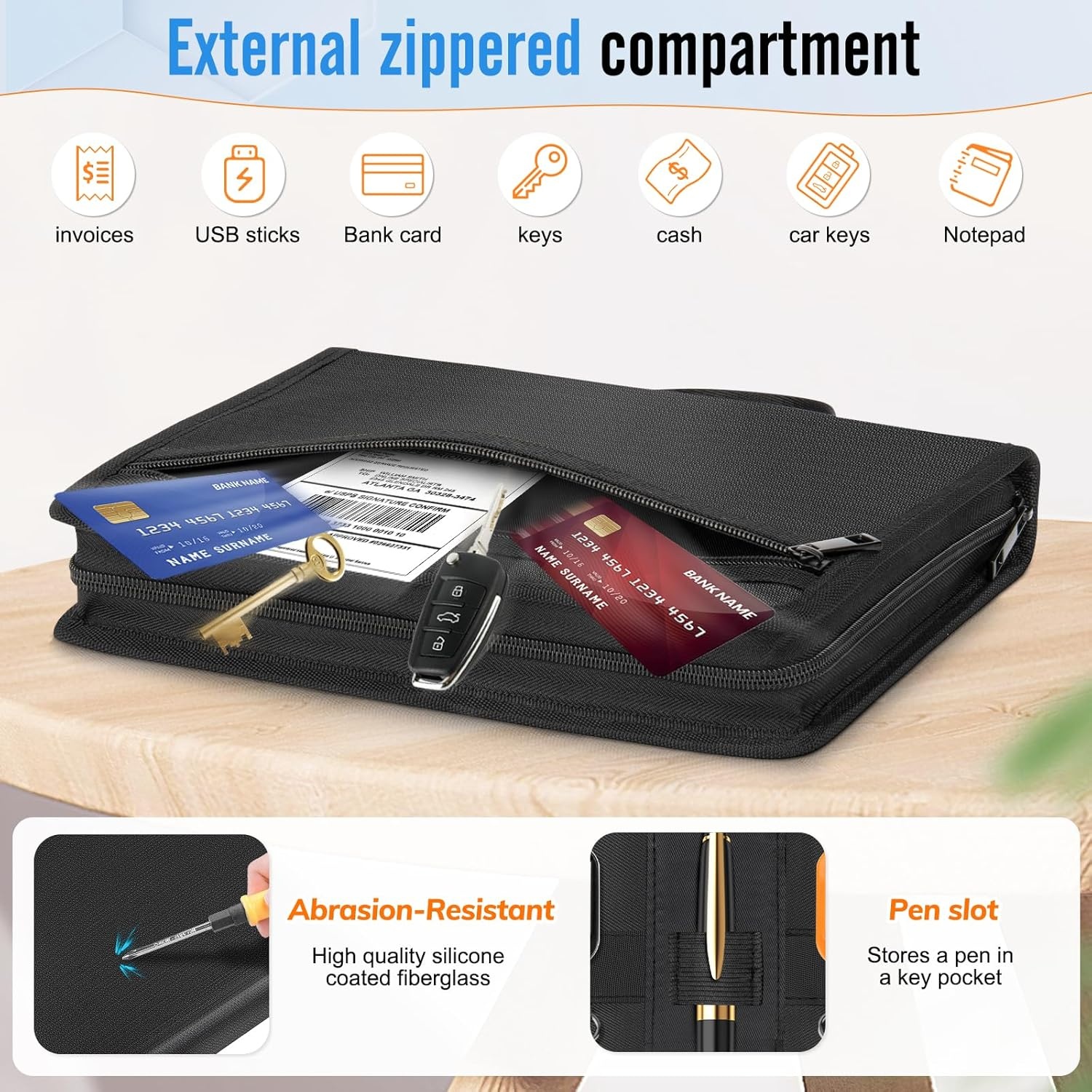 Draagbare Sleutelkluis met 24 Haken - Waterdicht - 21% Korting