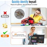 Draagbare Sleutelkluis met 24 Haken - Waterdicht - 21% Korting