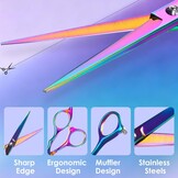 Lictin Kappersschaar Set RVS met Kam - 26% Korting