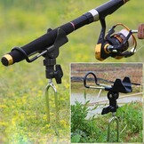 Shackcom RVS Hengelhouder Set - 19% Korting - Verstelbaar