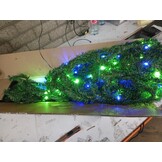vidaXL LED-kerstboom 475 LEDs kleurrijk 247 cm