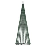 vidaXL LED-kerstboom 475 LEDs kleurrijk 247 cm