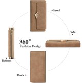 GOIACII Dames Portemonnee - Leer, Kaarthouder, Rits - 19% Korting!