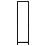 vidaXL Handdoekenrek 25x20x95 cm ijzer zwart