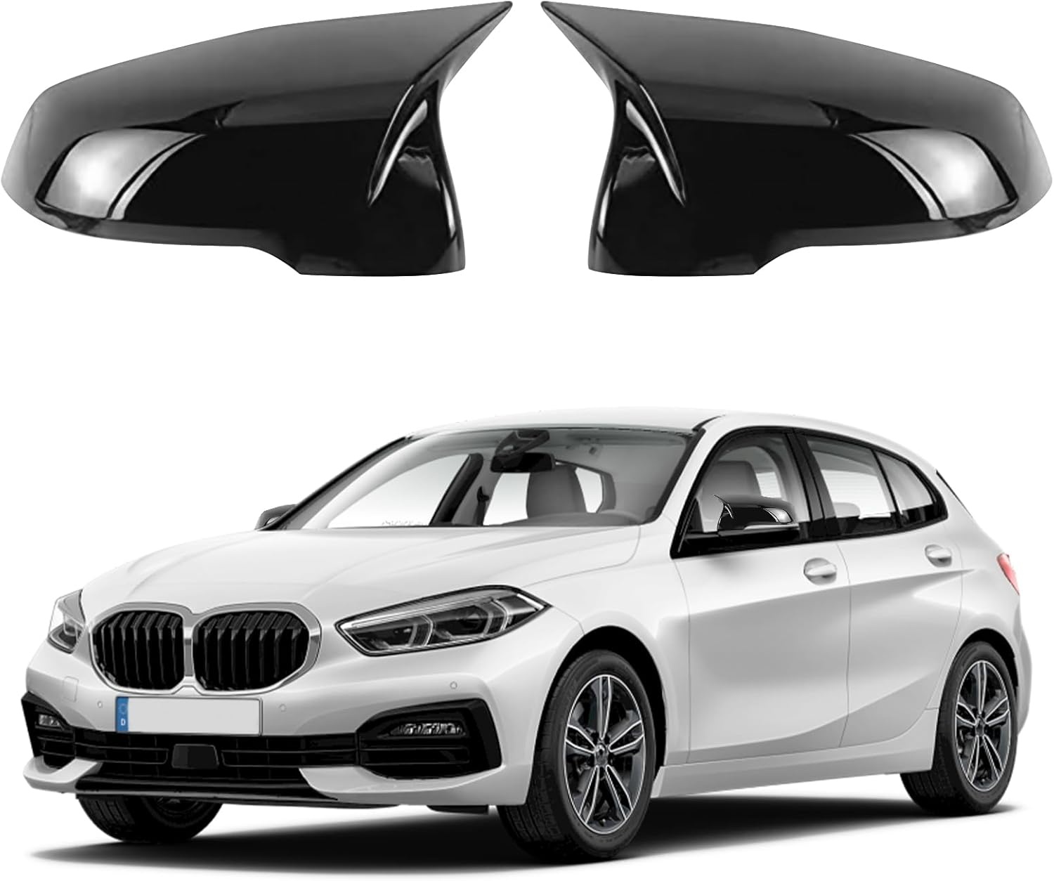 Spiegelkappen Set voor BMW 1 Serie F40/F53, 2 Serie F44, X1 F48/F49, X2 F39 en Toyota GR Supra
