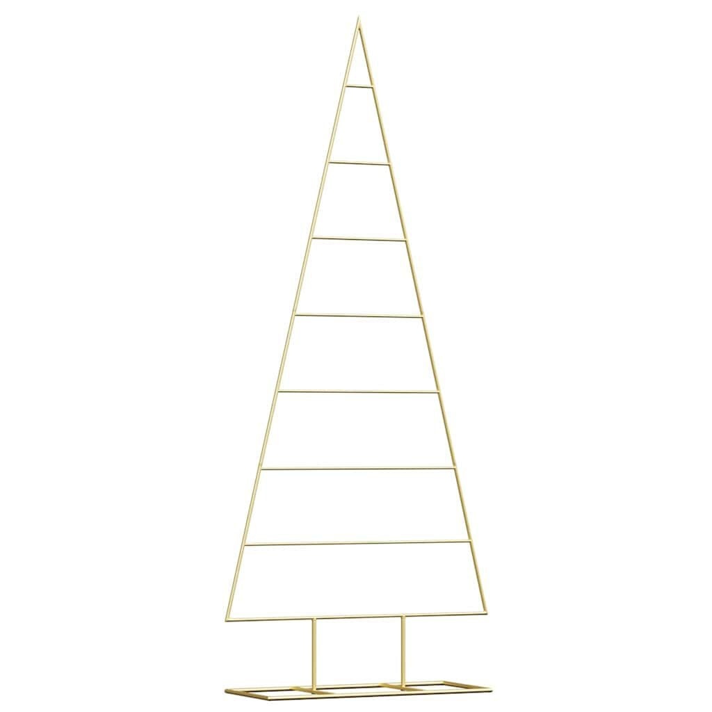 vidaXL Kerstdecoratie kerstboom 150 cm metaal zwart