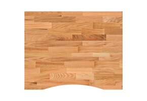 VidaXL Bureaublad Eikenhout Lichtbruin - 58% Korting