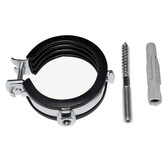 5x Stalen Pijpklem 75-80mm met Afdichting - 34% Korting!