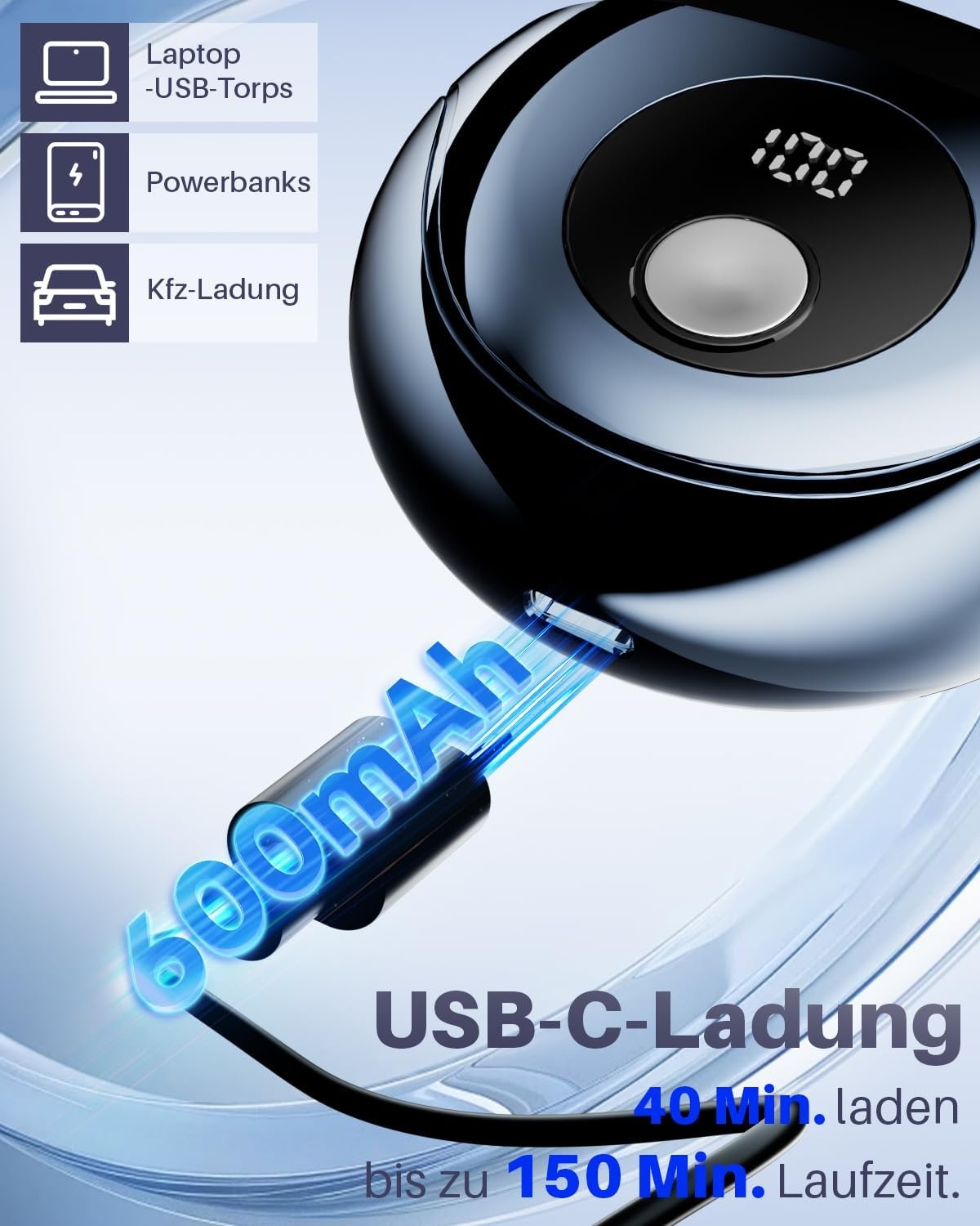 Elektrisch Mini-Scheerapparaat met 59% Korting | Reisproof