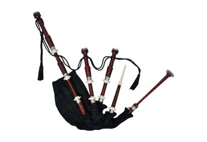 vidaXL Kinderdoedelzak Schots Tartan Groen Zwart - 46% Korting