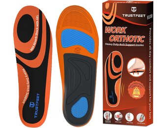 Orthopedische Werkinlegzolen Trustfeet B101 - Maat M (41-43) - 35% Korting!