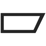 vidaXL Wandbeugels Wasbak Staal Zwart - 58% Korting