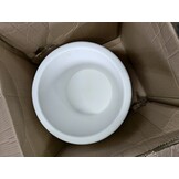 Grote Witte Bloempot met LED (Zonder Verlichting) - 72% Korting