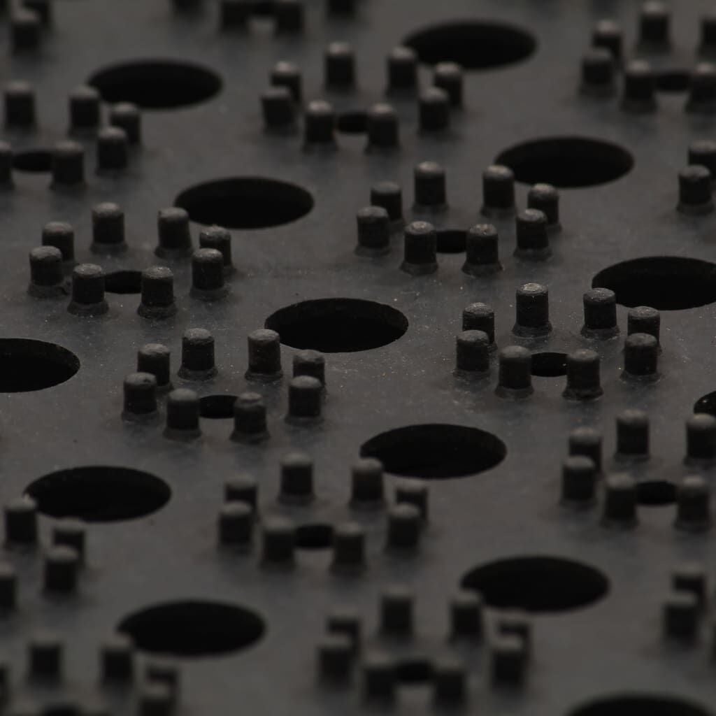 vidaXL Rubbermat 22 mm 100x200 cm