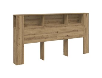 vidaXL Hoofdbordkast 200cm Artisanaal Eiken - 51% Korting