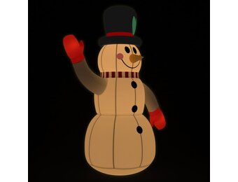 VidaXL Opblaasbare Sneeuwpop LED's - 120 cm - 37% Korting!