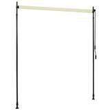 Retourtje: Rolgordijn Buiten 200x270cm Crème | 46% Korting