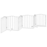 vidaXL Hondenhek Inklapbaar 300cm Hout Wit (39% Korting)