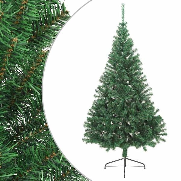Retourtje: Halve Kunstkerstboom 180 cm - 45% Korting!