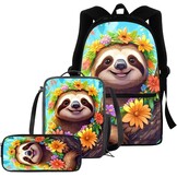 Chaqlin 3-delige Schooltassen Set Jongens/Meisjes met Korting!