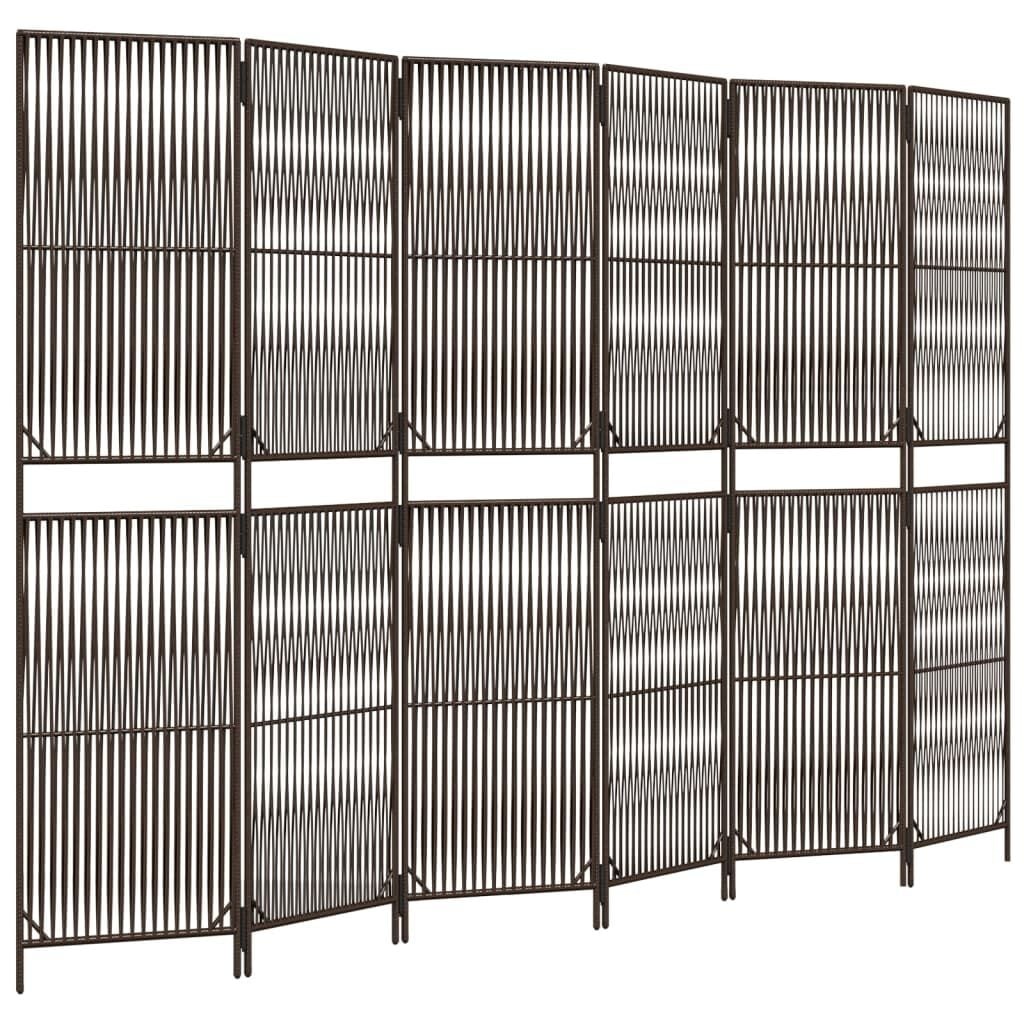 VidaXL Kamerscherm 6 panelen, 54% Korting