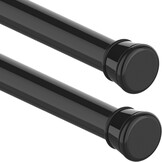 Douchestang 135-200cm Zilver - Geen Boren - 41% Korting
