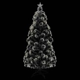 vidaXL Glasvezel Kerstboom 210cm met LED - 40% Korting