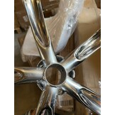 Kinder Bureaustoel PRINT - In hoogte verstelbaar - Wit/Roze - 70% Korting