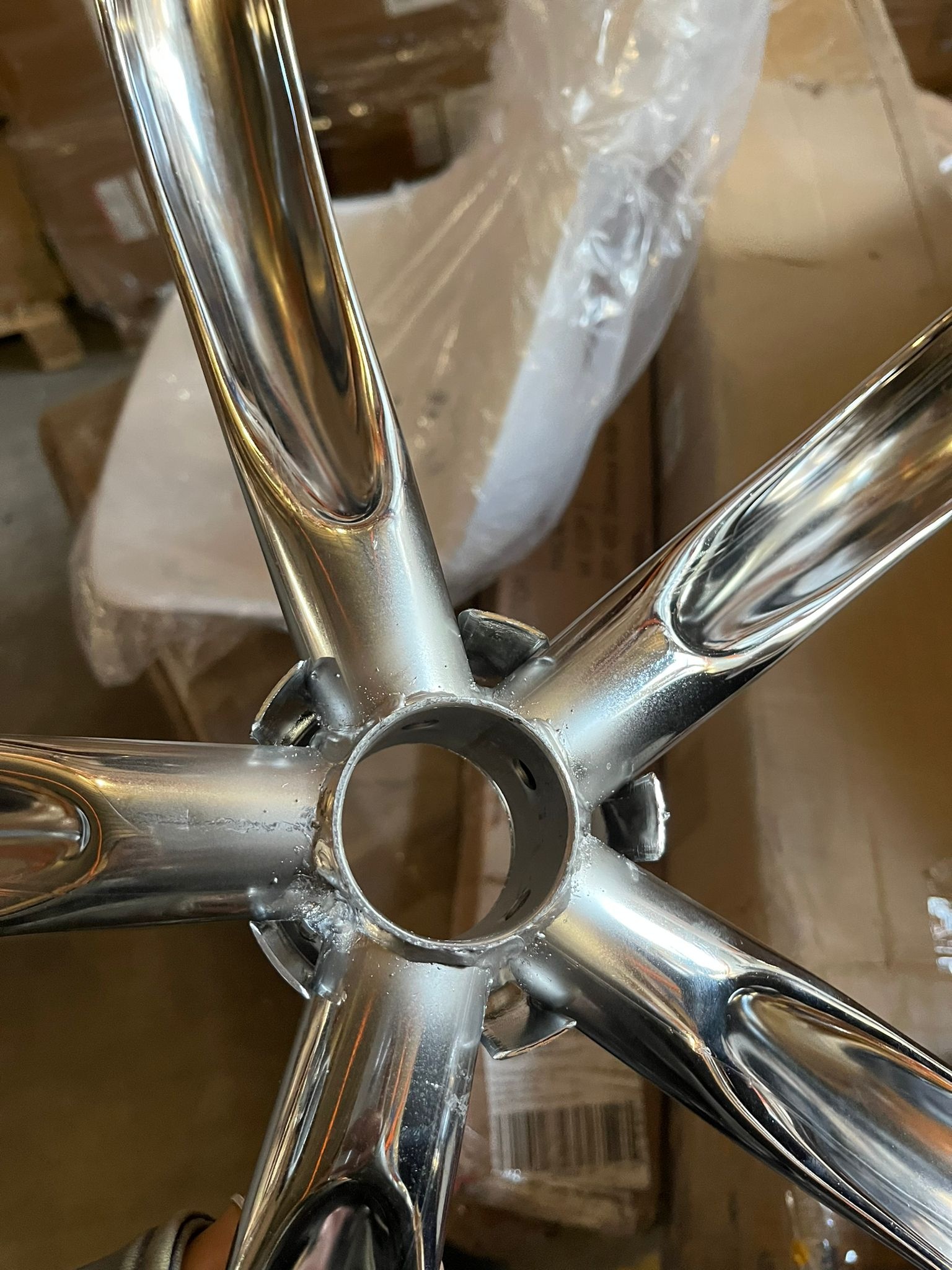 Kinder Bureaustoel PRINT - In hoogte verstelbaar - Wit/Roze - 70% Korting