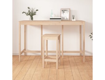 VidaXL Bartafel Grenenhout | 47% Korting