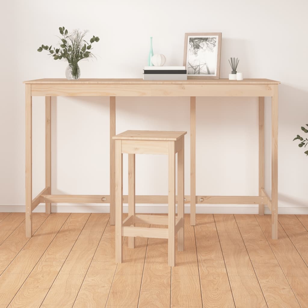 VidaXL Bartafel Grenenhout | 47% Korting
