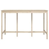 VidaXL Bartafel Grenenhout | 47% Korting