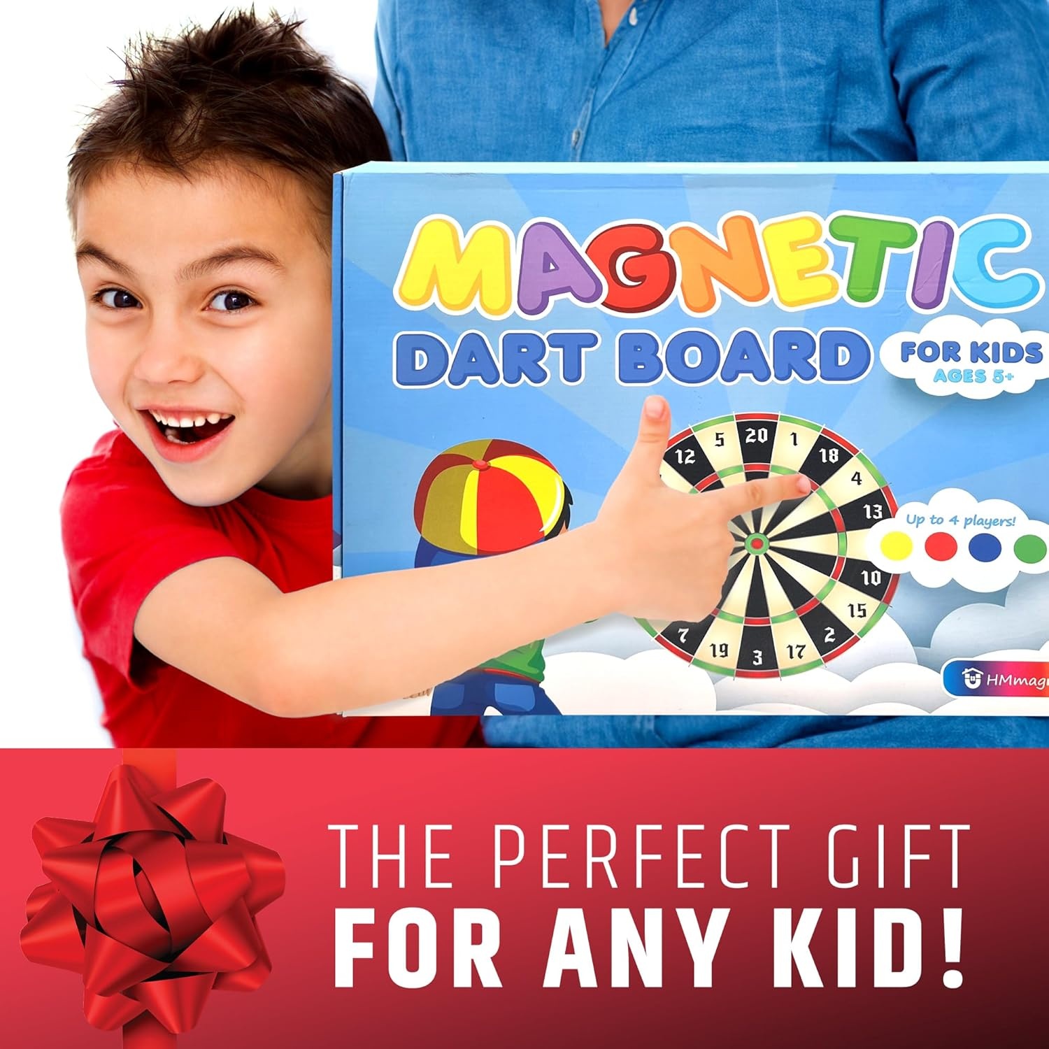 Magnetisch Dartbord voor Kinderen - Houten Frame - 47% Korting!