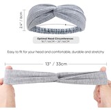 DRESHOW Boho Hoofdbanden Dames - 10 Stuks - 43% Korting