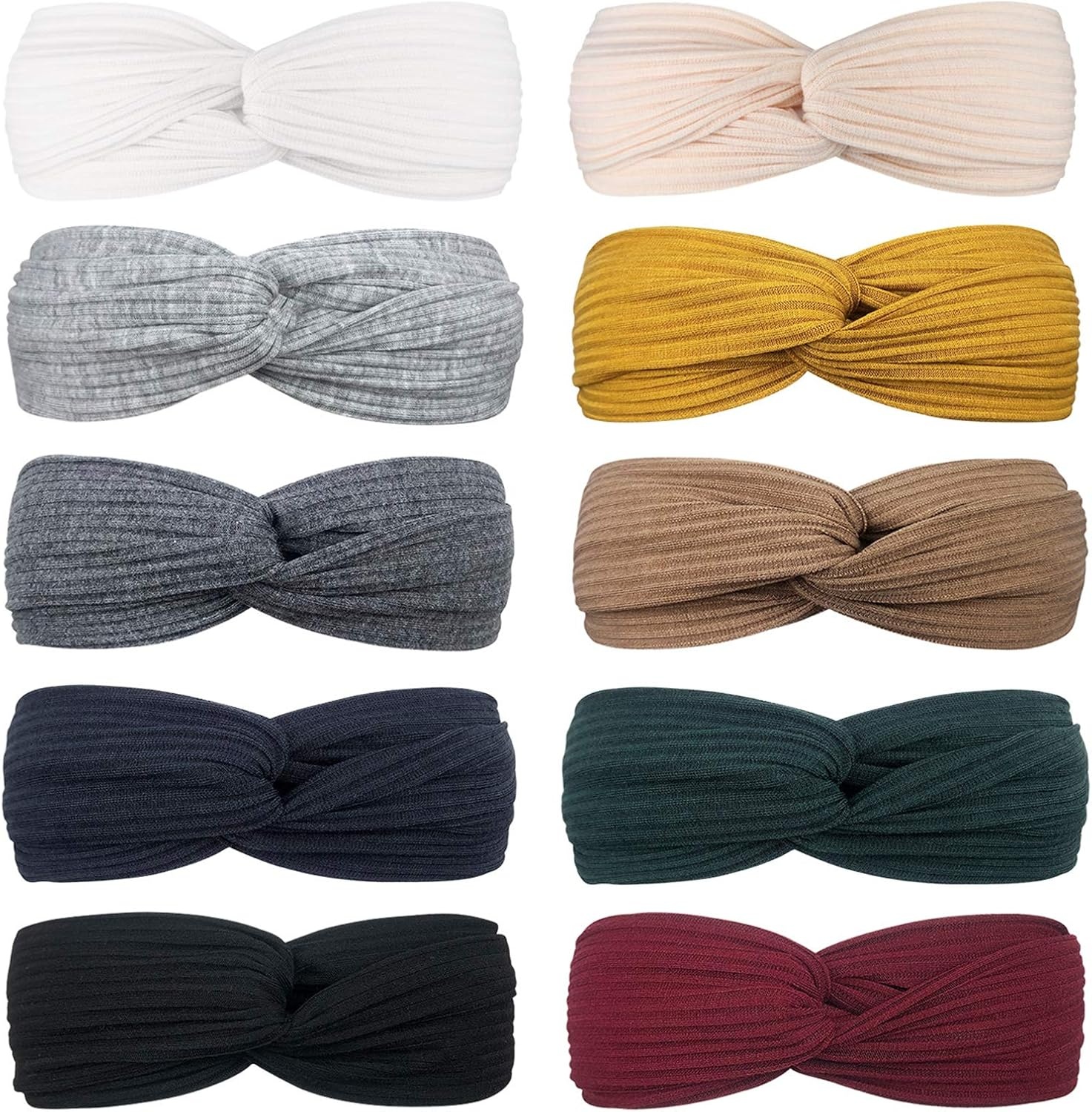 DRESHOW Boho Hoofdbanden Dames - 10 Stuks - 43% Korting