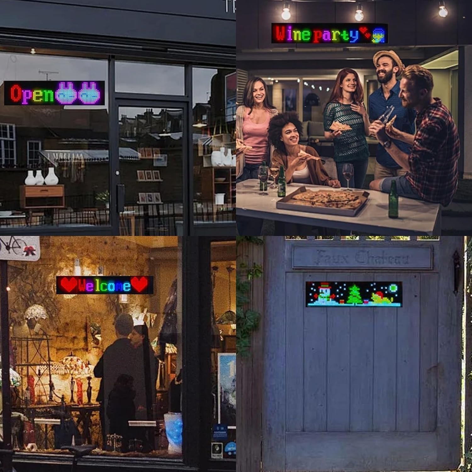 2x LED Duivels Ooglampen Auto - Programmeerbaar & App-Gestuurd (42% Korting)