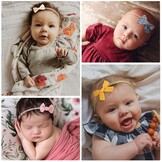DRESHOW 10 Baby Haarbandjes Set - Multicolor - 44% Korting