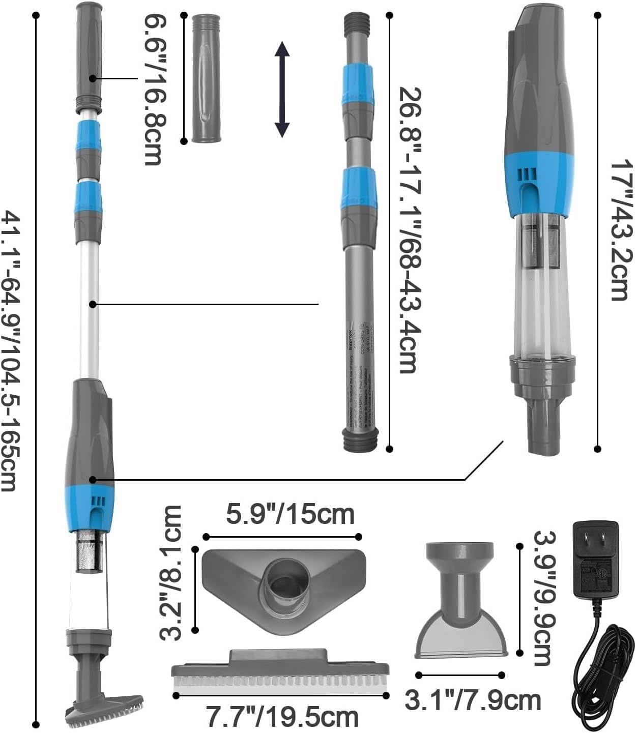 Accu Zwembadreiniger - 53% Korting