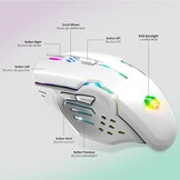 Empire Gaming Armor RF800: Draadloos AZERTY Gaming Toetsenbord & Muis Set (52% Korting)