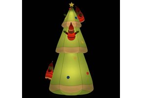 vidaXL Opblaasbare Kerstboom LED 500 cm - 52% Korting!