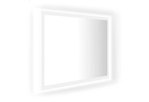 vidaXL LED Badkamerspiegel Acryl Wit (60x8,5x37 cm) - 41% Korting