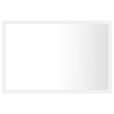 vidaXL LED Badkamerspiegel Acryl Wit (60x8,5x37 cm) - 41% Korting