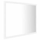 vidaXL LED Badkamerspiegel Acryl Wit (60x8,5x37 cm) - 41% Korting